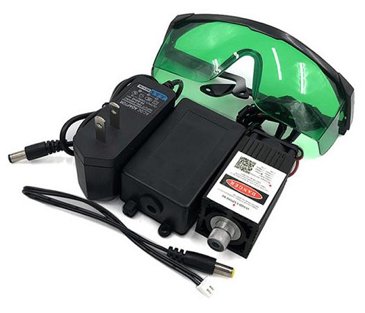 Láser azul con enfoque ajustable de 1W