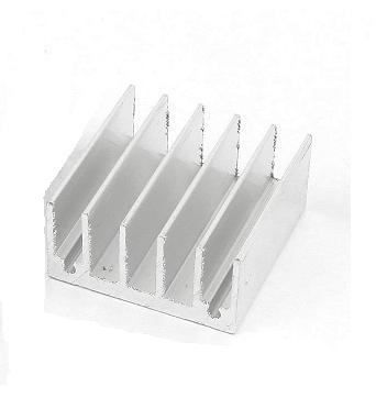 Disipador de calor 30x30x15 Aluminio 