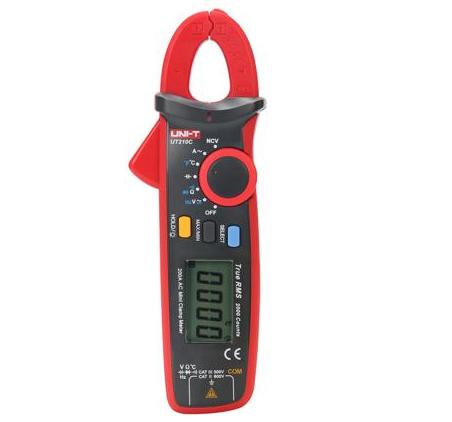 Pinza voltiamperímetrica UT210C