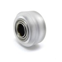 Rueda mini V-Slot con rodamiento interno 105ZZ -Transparente