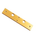 Placa de aluminio para extrusor doble