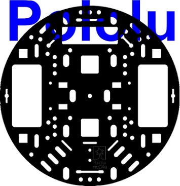 Chasis para robot RRCC04A Pololu