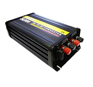 Convertidor 24V DC a 12V DC, 30A