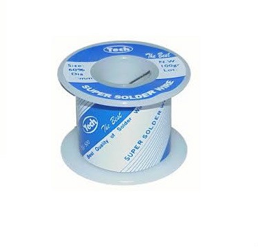 Soldadura 60/40 0.7mm 227gr TECHMAN