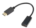 Cable convertidor de display port a HDMI hembra