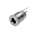 Jack DC metálico 2.5mm x 5.5mm chasis