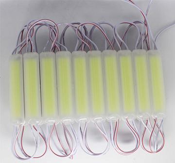 LED 12V 1W Blanco frio impermeable conexión en cascada para avisos