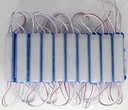 LED 12V 1W Azul impermeable conexión en cascada para avisos