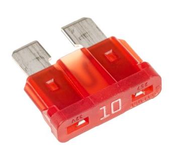 Fusible mediano vehicular 10A