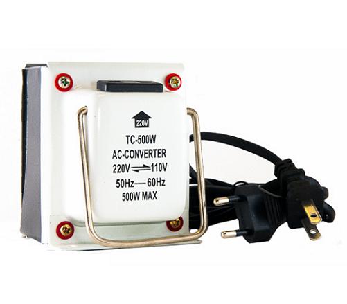Elevador/Reductor de voltaje 110V/220V, 220V/110V 500W