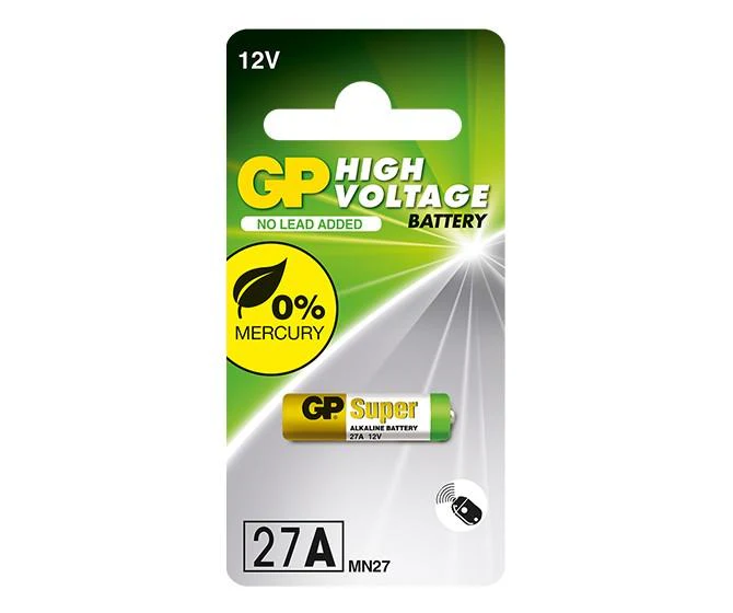 Pila alkalina de 12V 27A 