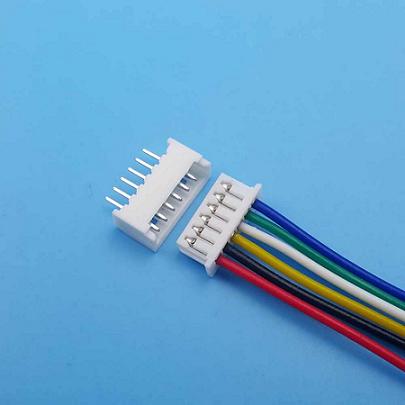 Cable de 15cm de 6 líneas con conector para PCB JST 1.25 molex 51021
