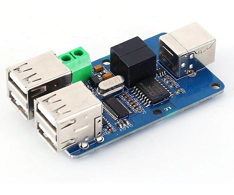 Modulo aislador de voltaje USB-4 salidas