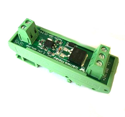 Driver de salida para PLC con mosfet IRF9540 optoacoplado de 1 canal