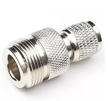 Adaptador macho mini coaxial a hembra N