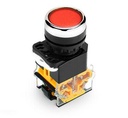Suiche pulsador rojo industrial momentáneo normalmente abierto