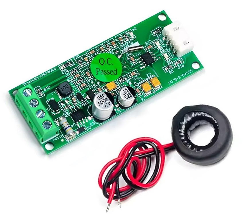 Voltímetro-Amperimetro 4 en 1 con interfaz RS485