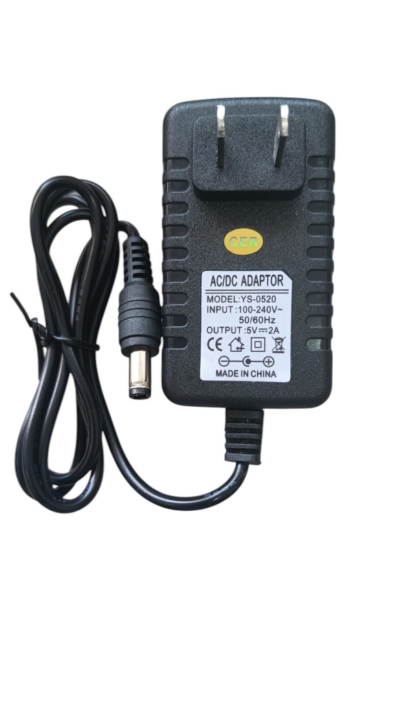 Adaptador 5V - 2A Lateral