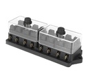 Caja para 8 fusibles vehiculares medianos