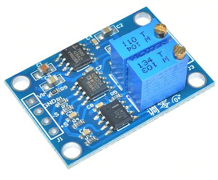 Modulo amplificador de instrumentación AD620