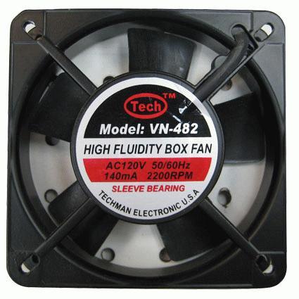 Ventilador 110V 109x109x27mm