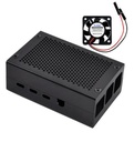 Caja metálica para Raspberry Pi 4 con disipadores