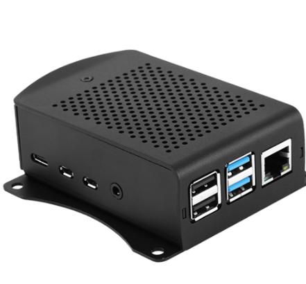 Caja metálica para Raspberry Pi 4 