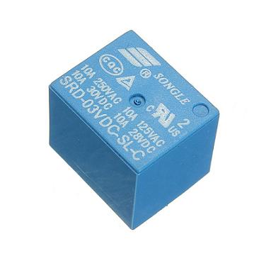 [RELE-5P-3V10A] Relevo 3V 10A 5 pines - SRD-3VDC-SL-C