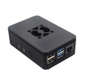 Caja plástica para Raspberry Pi 4 con ventilador