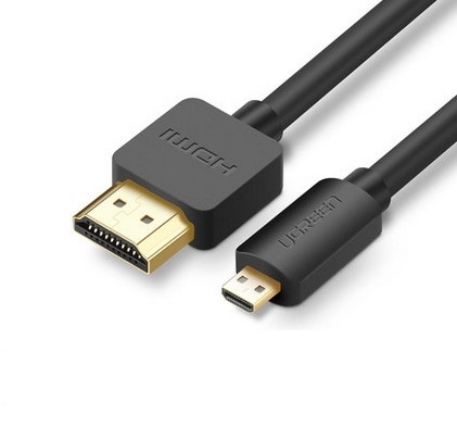 Cable micro HDMI a HDMI. 4K 3D. 1m