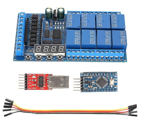 Tarjeta PLC para Arduino mini de 8 salidas