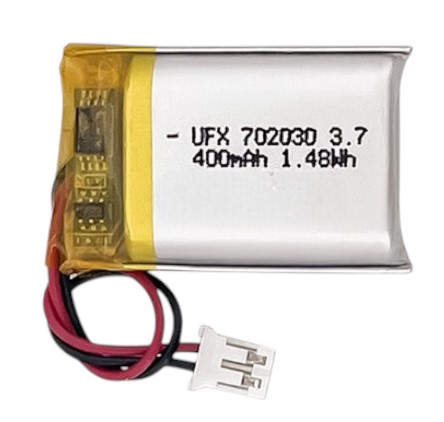 Batería litio polímero 400mAh 3.7V BATLIPO4001S
