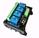 Tarjeta de salida para PLC con relé de 5V 4 canales