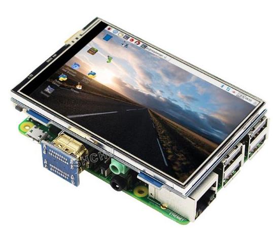 Display LCD Táctil 3.5'' para Raspberry Pi 4, Pi 5