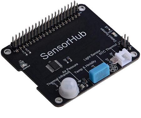 Shield educacional de sensores para Raspberry