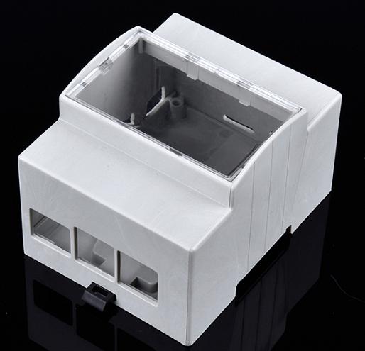 Caja para Raspberry Pi 4 para riel DIN