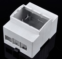 Caja para Raspberry Pi 4 para riel DIN
