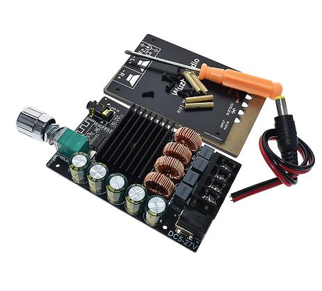 Amplificador de audio ZK-1002L HIFI con Bluetooth