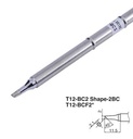 Punta para estación T12-A, compatible HAKKO FX951 T12-BCF2