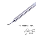 Punta para estación T12-A, compatible HAKKO FX951 T12-JL02