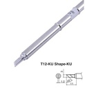 Punta para estación T12-A, compatible HAKKO FX951 T12-KU