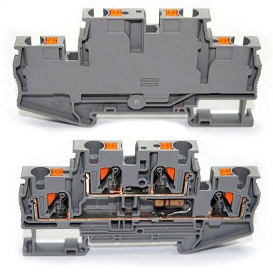 Resistencia para riel DIN 500Ohms 4-20mA a 0-10VDC