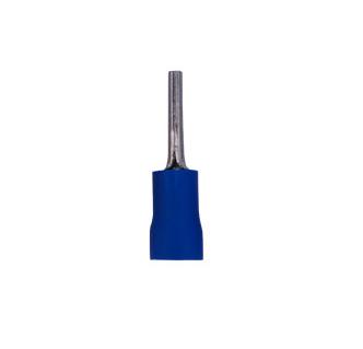 Terminal aislado tipo pin AWG 16-14 azul