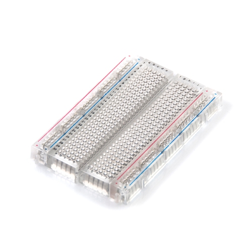 Protoboard transparente con adhesivo
