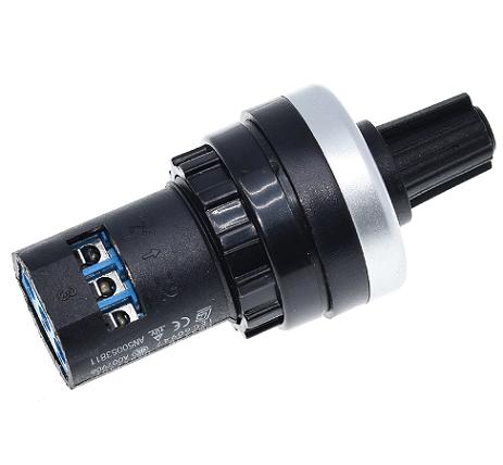 Potenciómetro de 22mm con perilla-10K