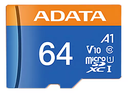 Memoria micro SD 64GB Clase 10 ADATA