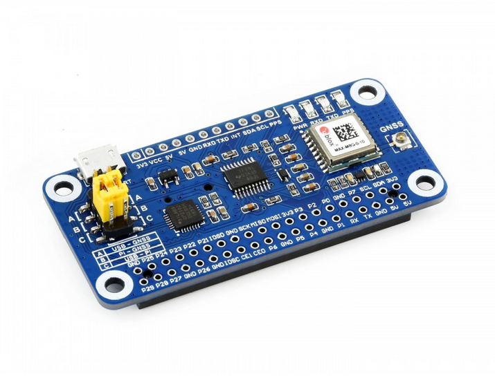 MAX-M8Q GNSS HAT para Raspberry Pi