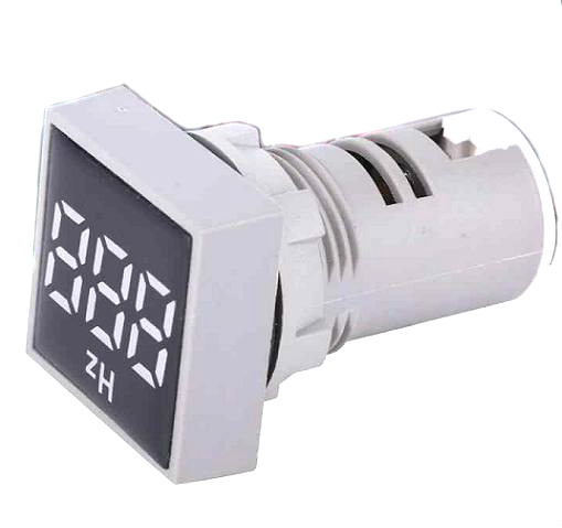 Medidor de frecuencia 20-75Hz con pantalla LED