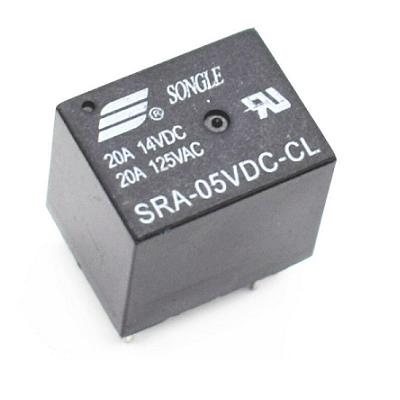 [SRA-05VDC-CL] Relevo 5V 20A 5 pines