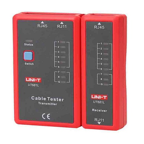 Probador de red RJ11 RJ45 UT681L UNIT